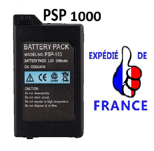 Batterie pour sony psp 1000 - sony,