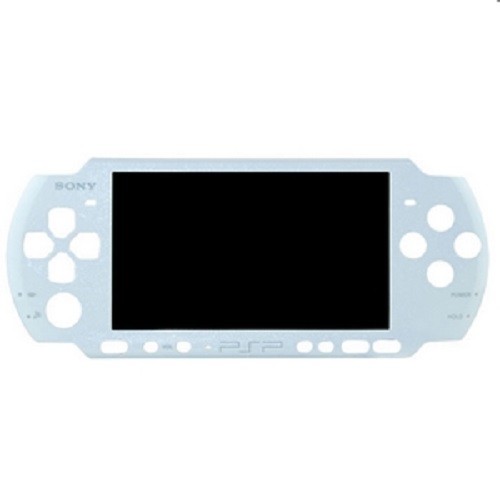 Faceplate psp 3000 sony bianca - faceplate,