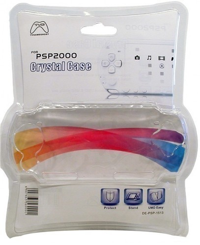 Psp crystal case - crystal, /