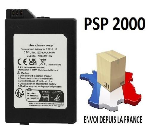 Batterie pour sony - psp, 2000