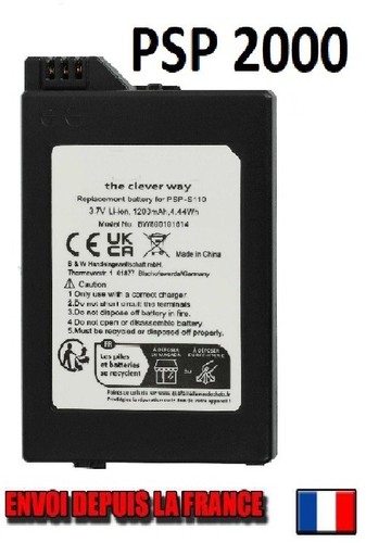 Batterie pour sony psp 2000 - pour,