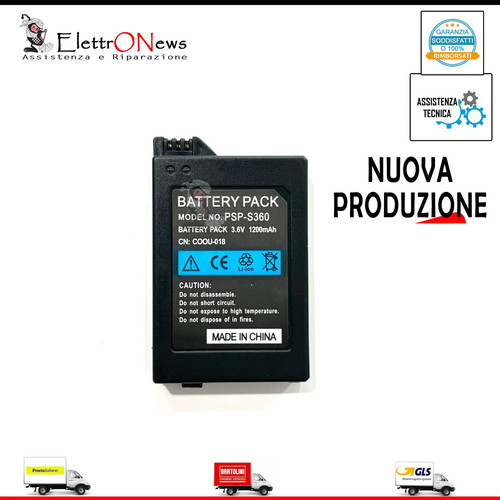 Batteria per sony psp - batteria,