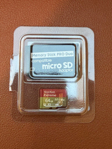 Scheda micro 64gb psp - scheda,