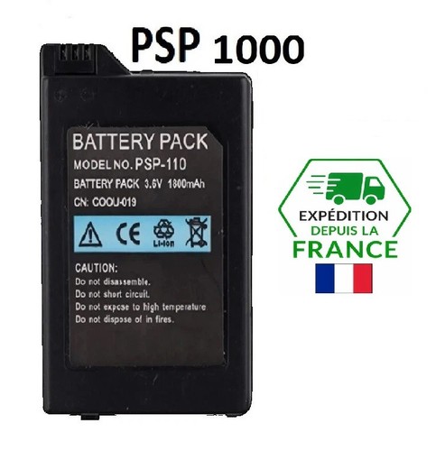 Batterie pour sony psp 1000 - batterie,